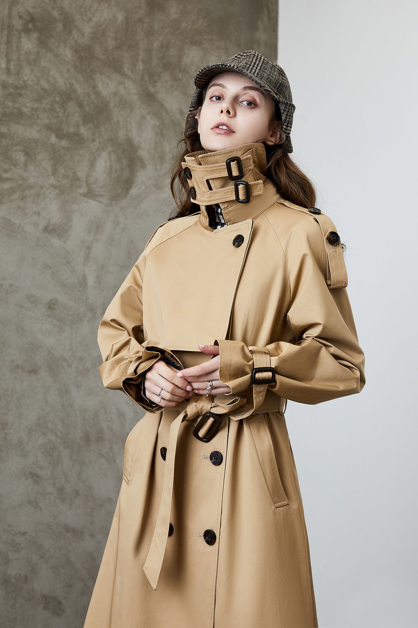 Element Overknee Long Trench Coat