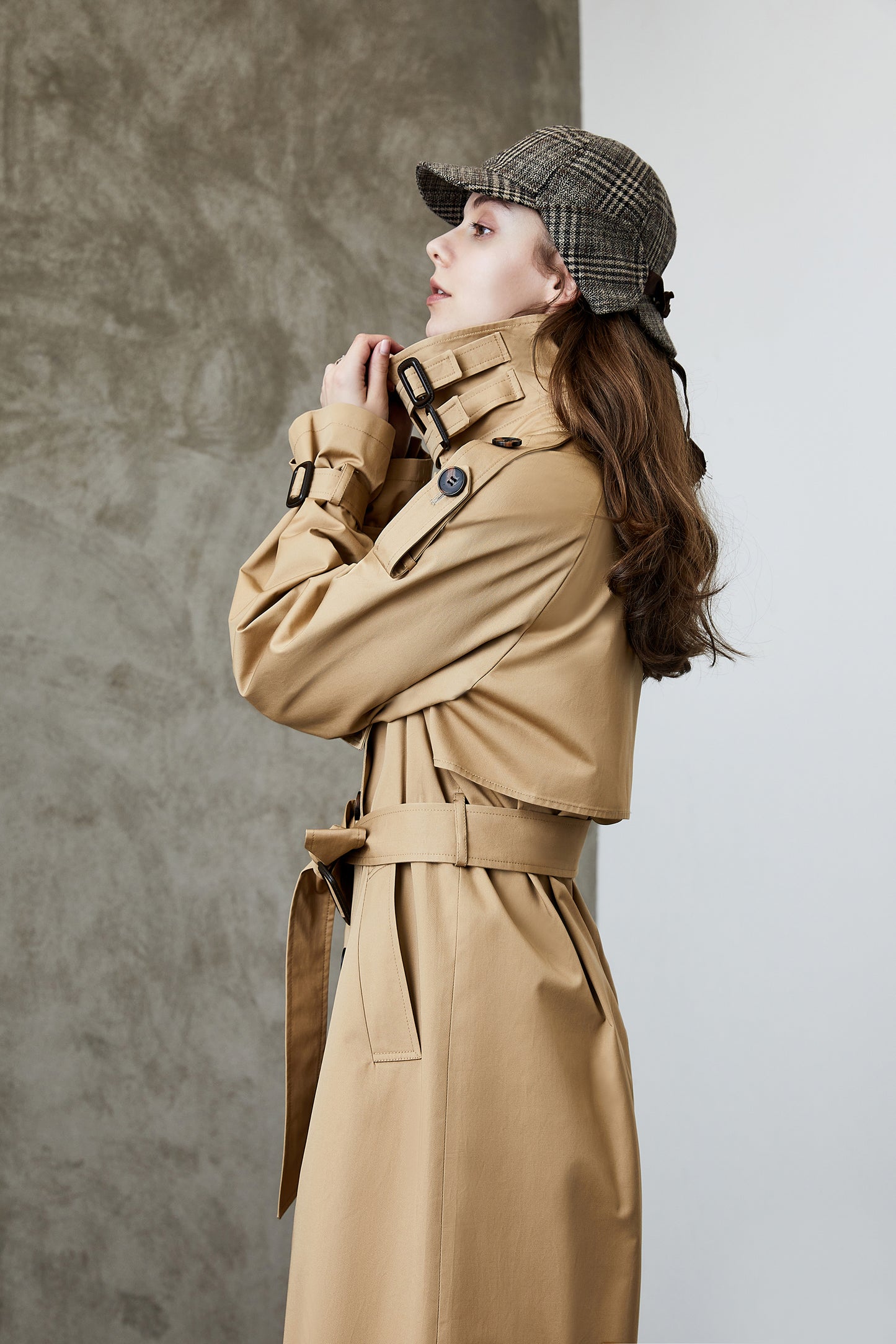 Element Overknee Long Trench Coat