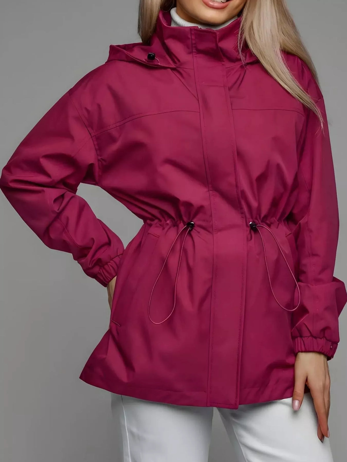 Women's Hooded Windbreaker Jacket – view 12