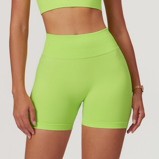 Seamless High Waist Yoga Shorts