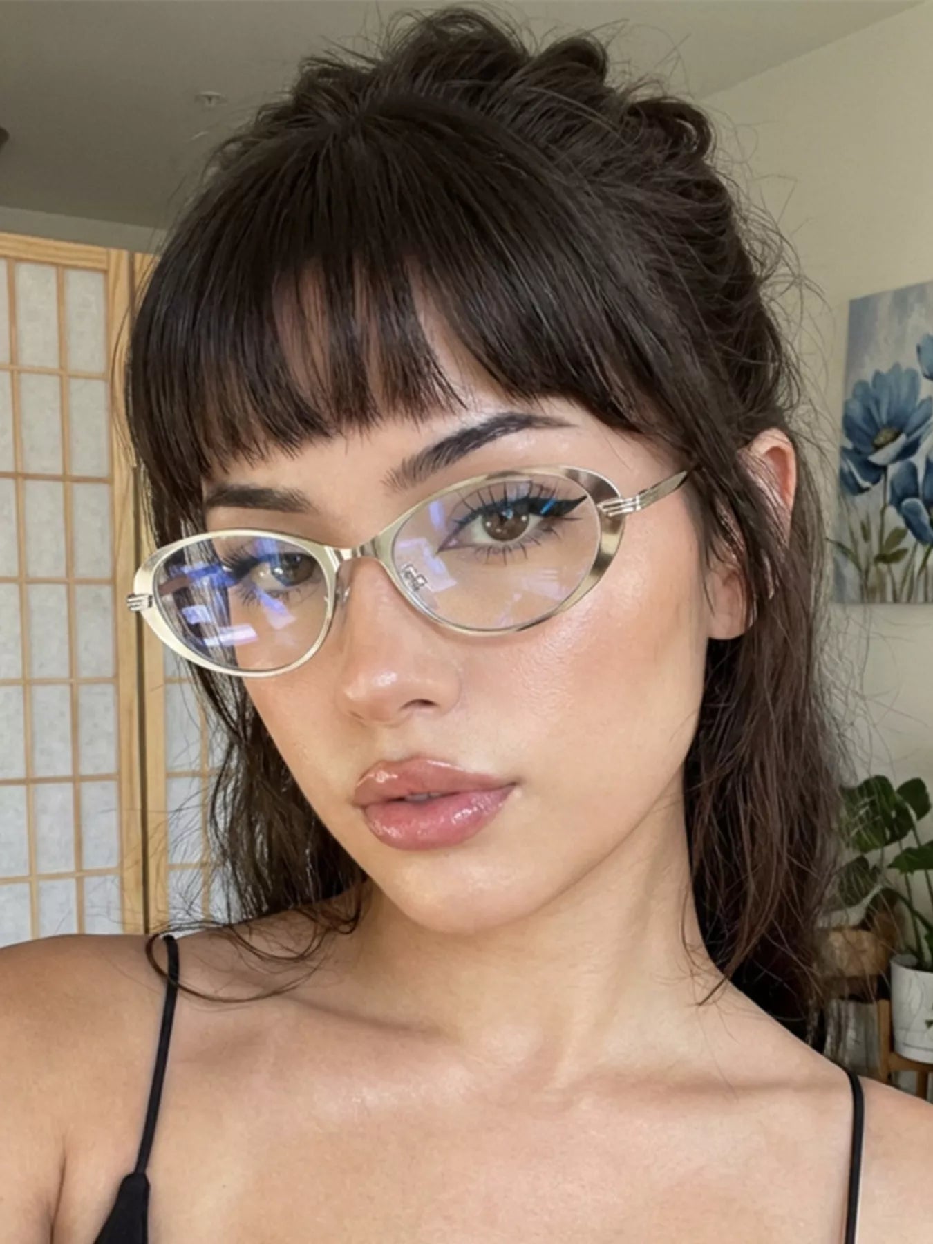 Vintage Oval Retro Sunglasses  Shop One Place