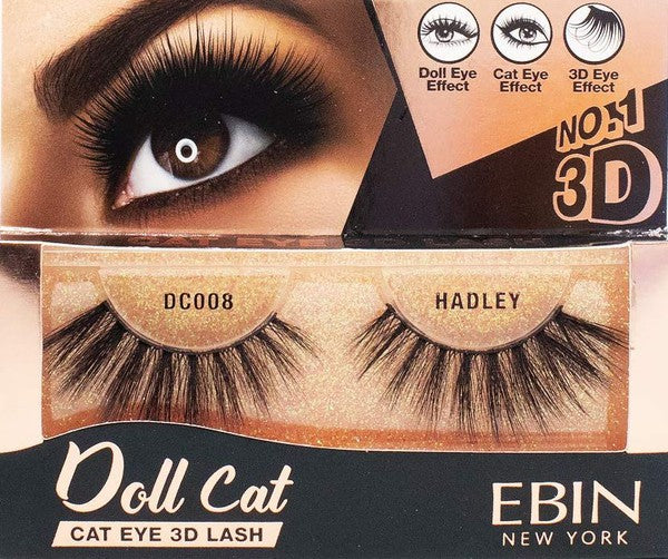 Ebin New York 3D Doll Cat Eyelashes  Shop One Place