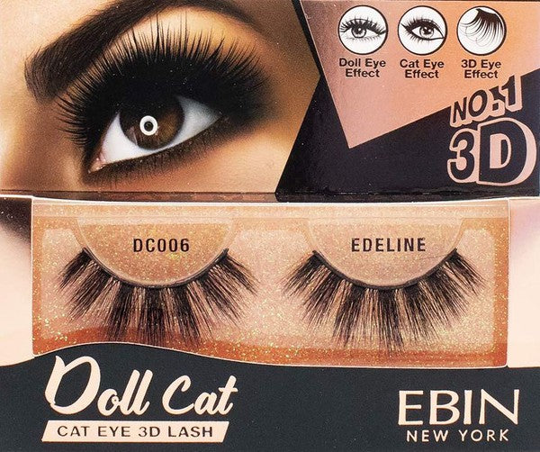 Ebin New York 3D Doll Cat Eyelashes  Shop One Place
