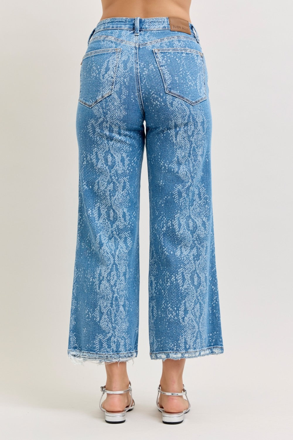 Judy Blue High Rise Ankle Wide Leg Jeans  Shop One Place