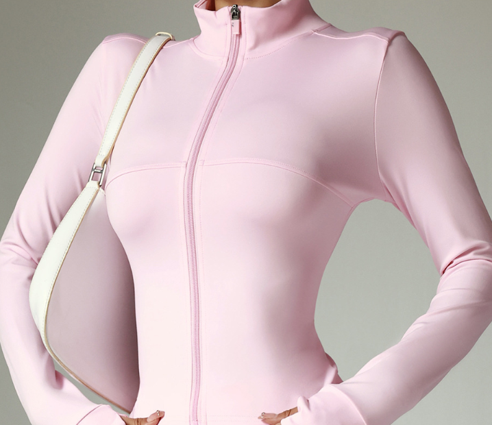 Women's Zip-Up Jacket & Flare Leggings Yoga Set – view 3