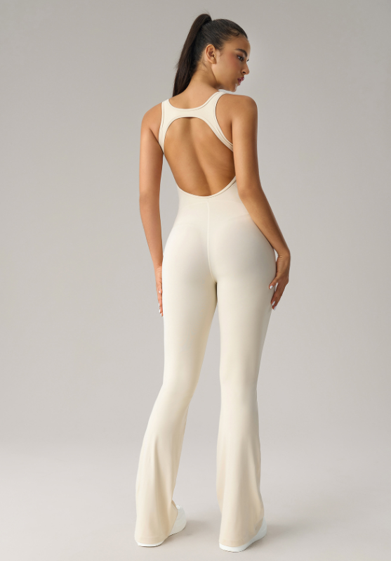 Hip Raise Slimming Yoga Jumpsuit with Chest Pad Micro Stretch Sports Fitness One Piece  Shop One Place