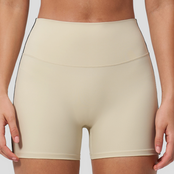 Sports Fitness Shorts Peach Hip Waist High Waist Stretch Tight Nude Feel Shorts Yoga Women  Shop One Place
