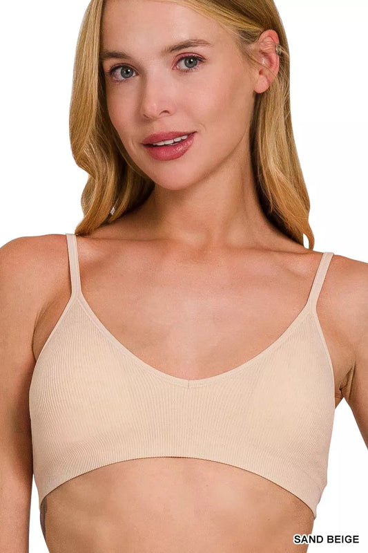 Zenana Seamless Classic Bra with Removable Bra Pads  Shop One Place