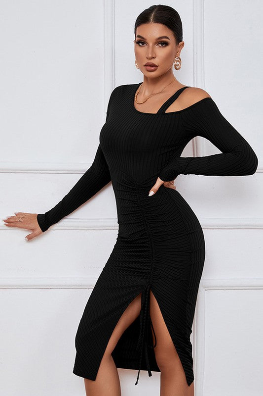 BLACK SEXY FASHION DRESS