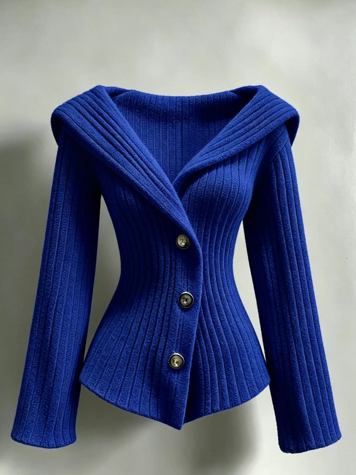 Women's Ribbed Knit Button-Down Cardigan – view 18