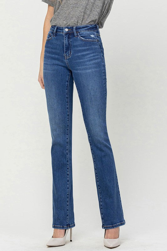 High Rise Bootcut Jeans