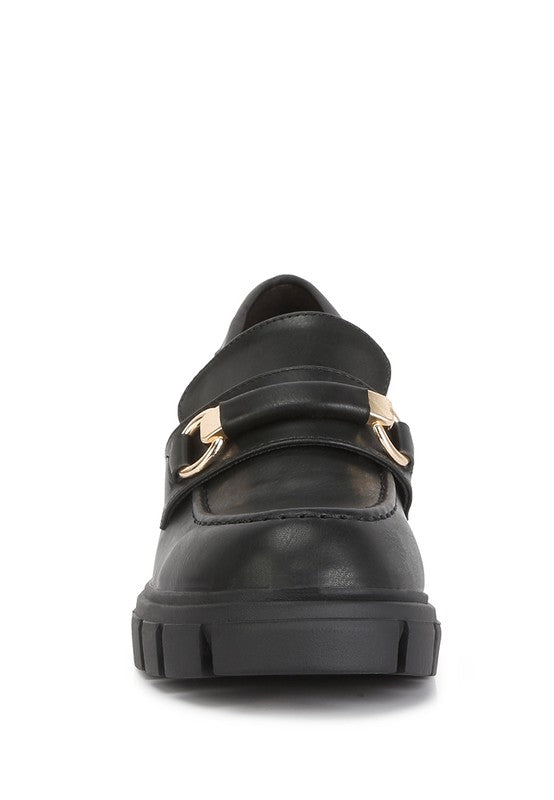 Evangeline Chunky Platform Loafers