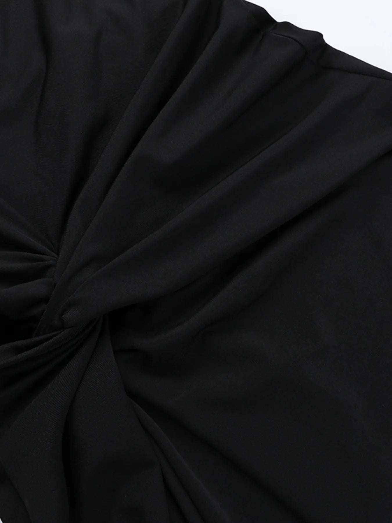 Ruched Slit Cap Sleeve Maxi Dress  Shop One Place