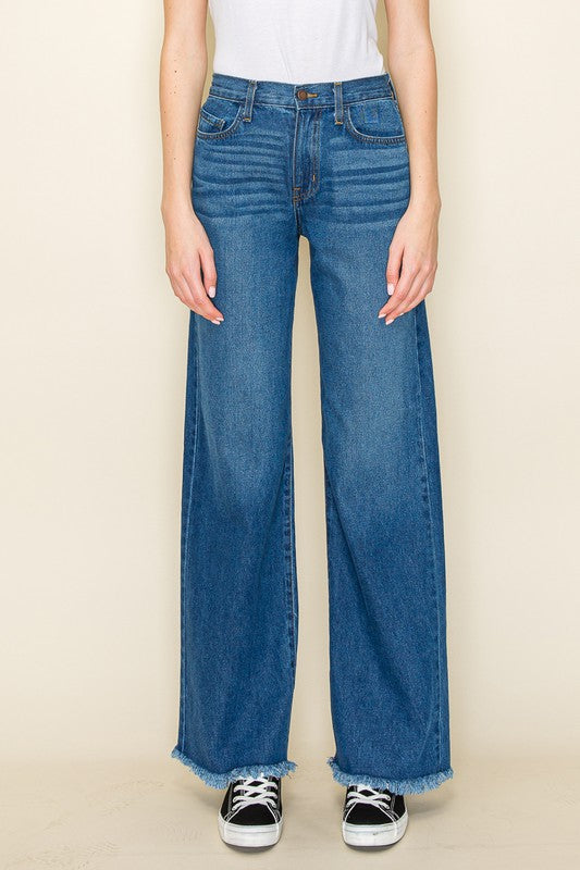 Western denim Wild Leg jeans pants