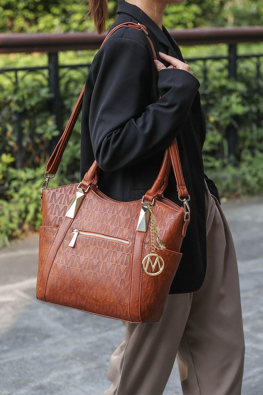 MKF Collection Hazel Vegan Leather Tote by Mia K  Shop One Place