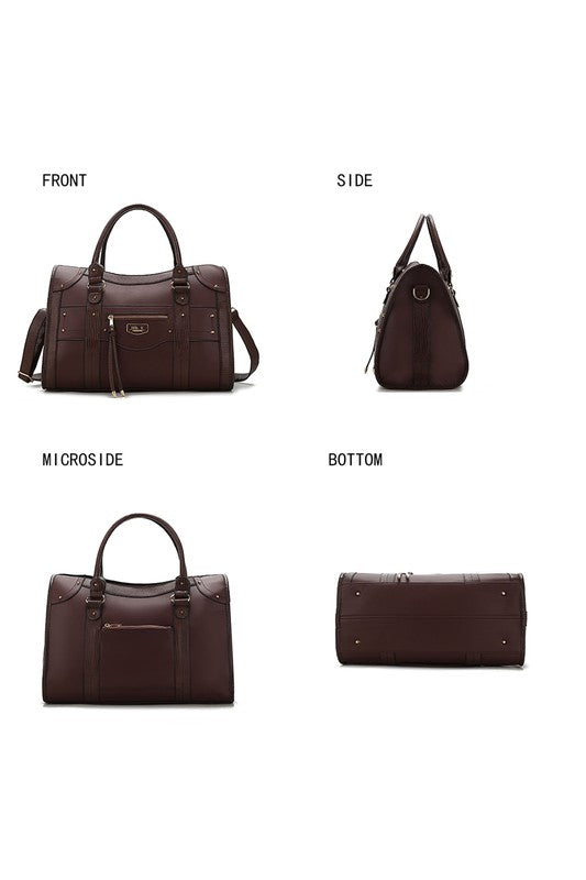 MKF Collection Patricia Vegan Leather Duffle Bag  Shop One Place