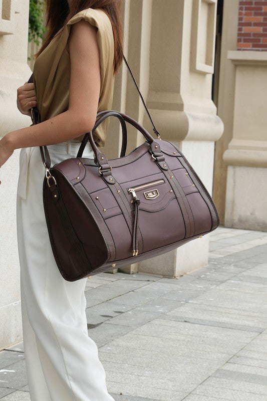 MKF Collection Patricia Vegan Leather Duffle Bag  Shop One Place