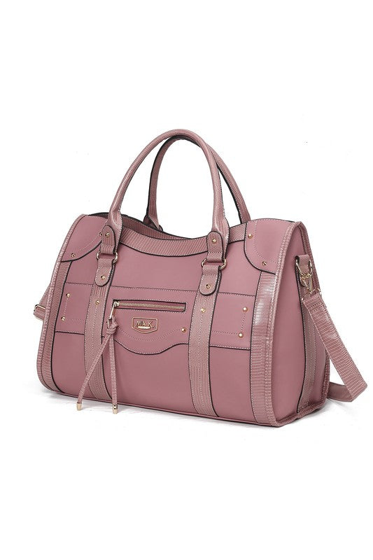 MKF Collection Patricia Vegan Leather Duffle Bag  Shop One Place