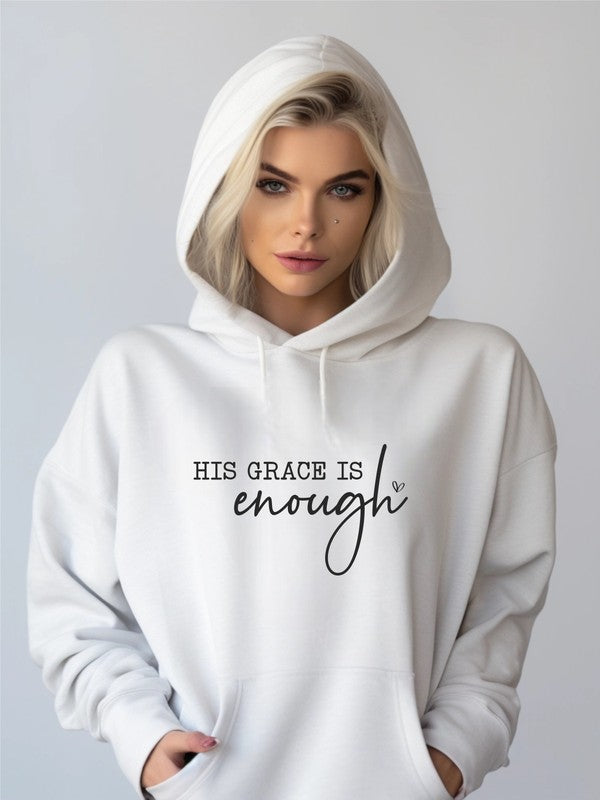 His Grace is Enough Graphic Hoodie