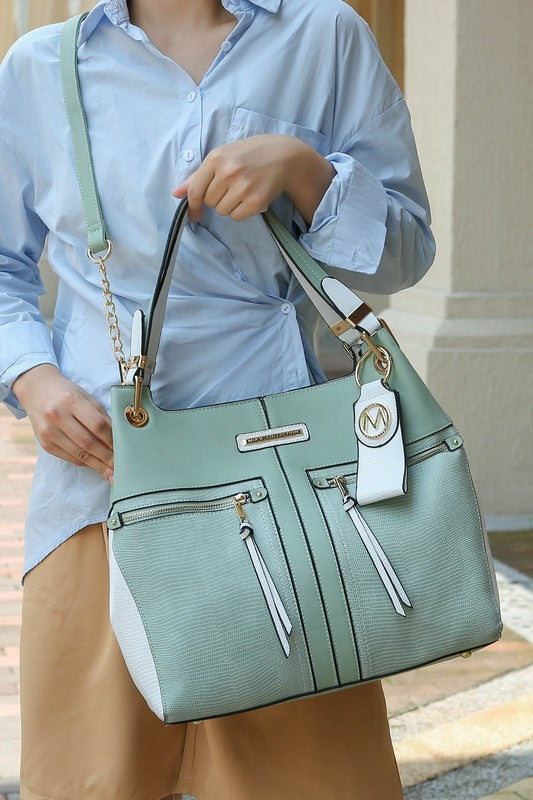 MKF Sofia Tote with Keyring by Mia K