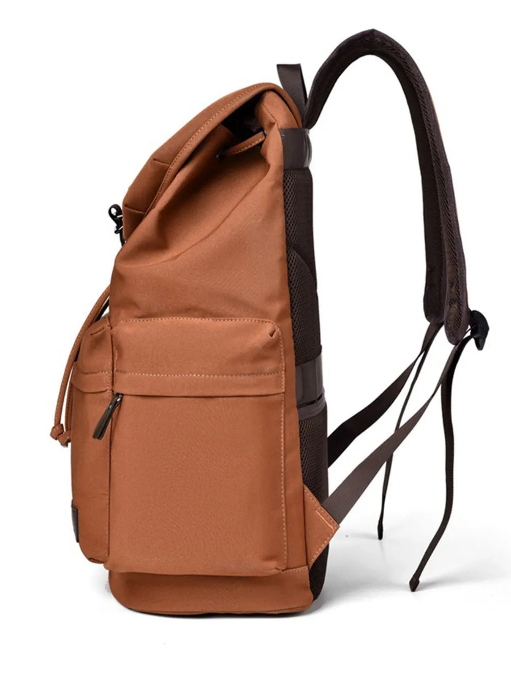 Multi Pockets Adjustable Strap Canvas Backpack Bag  Shop One Place