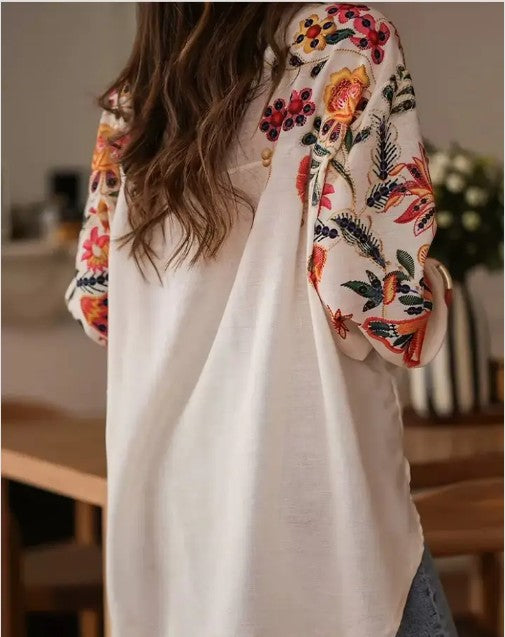 Women's Floral Digital Print  Shirt  Shop One Place