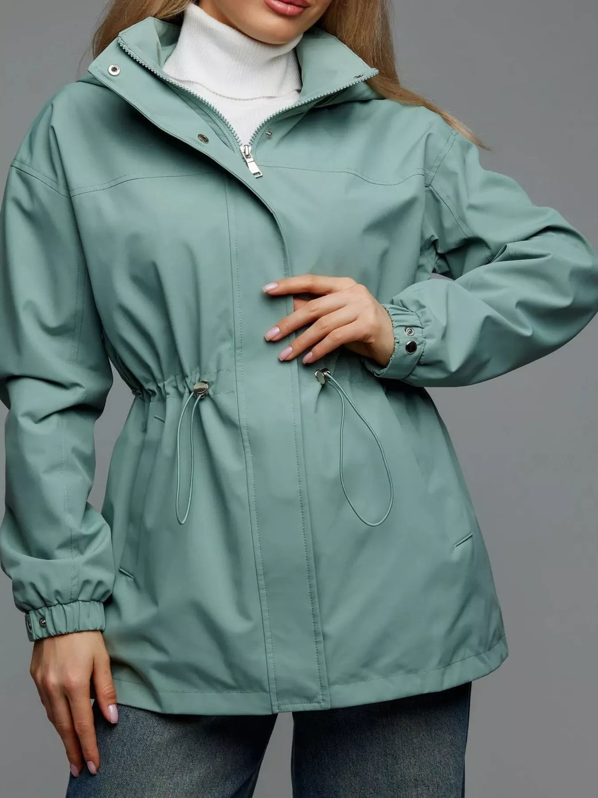 Women's Hooded Windbreaker Jacket – view 24