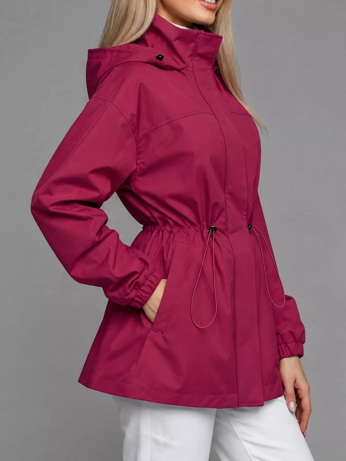 Women's Hooded Windbreaker Jacket – view 13