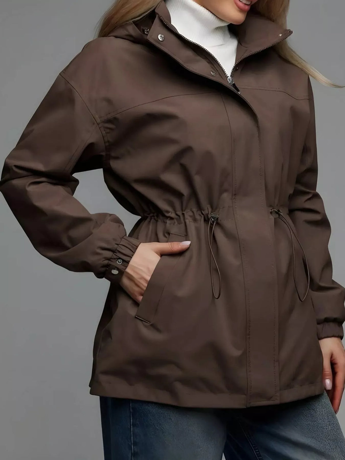 Women's Hooded Windbreaker Jacket – view 32