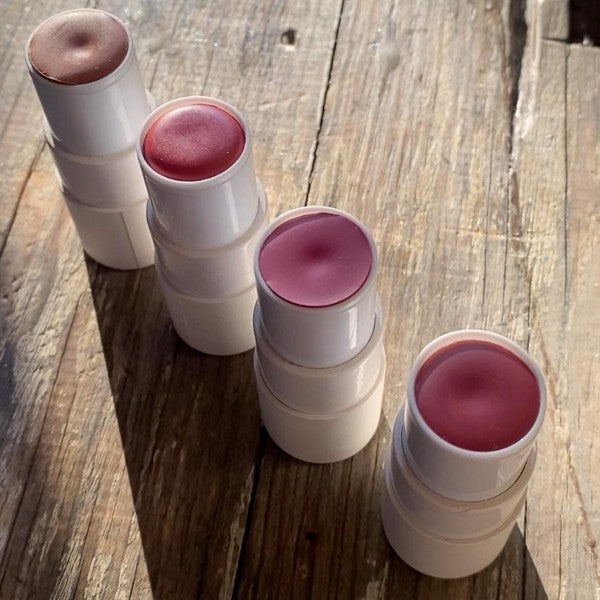 Lip & Cheek Bloom. 2 in 1 Natural Lipstick for Vib  Shop One Place