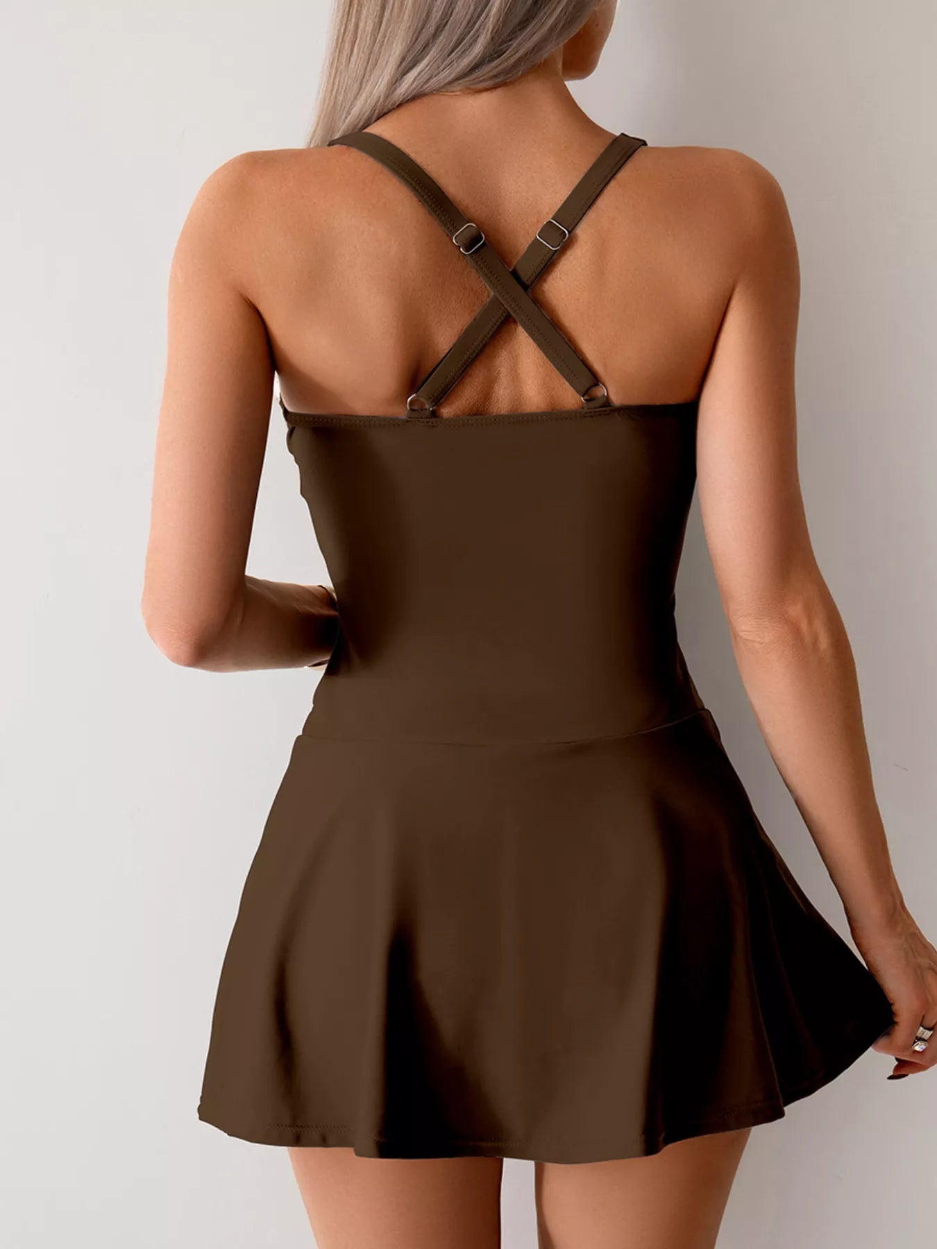Twist Front One-Piece Swimsuit  Shop One Place