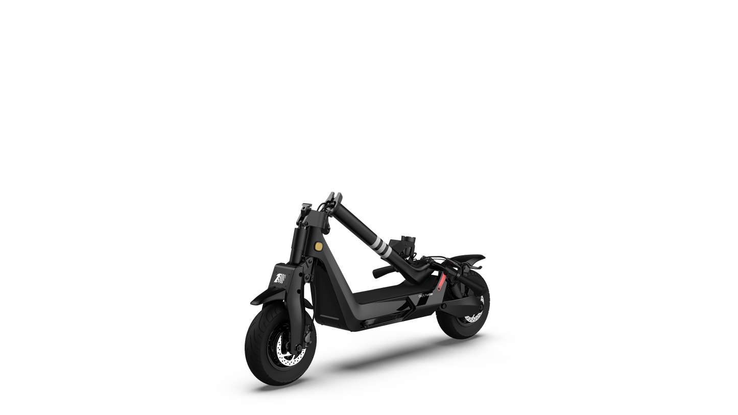 Super Electric Scooter w/31 mi Max Range & 37 mph Max Speed - Black  Shop One Place