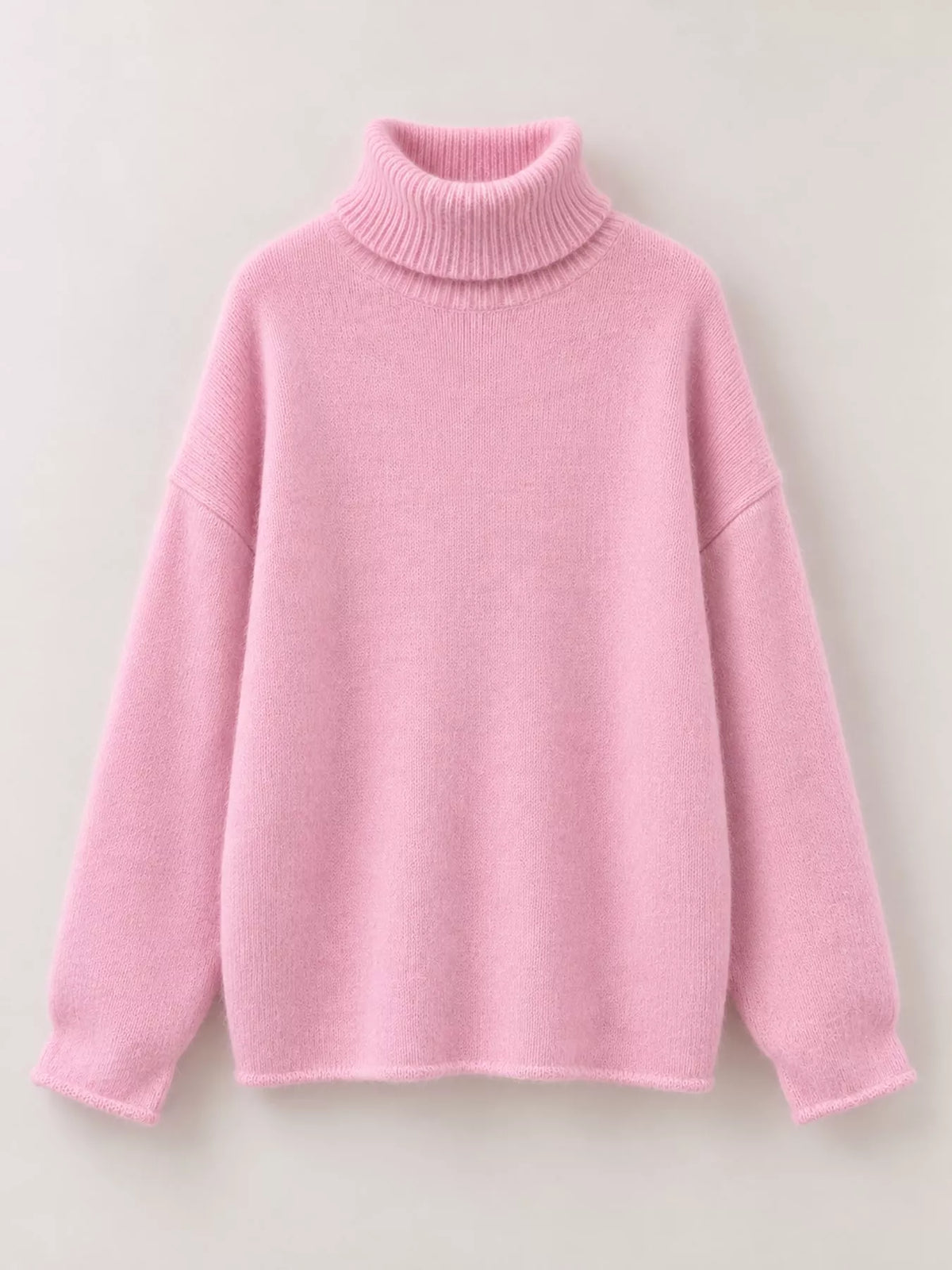 Women's Turtleneck Drop Shoulder Sweater – view 4