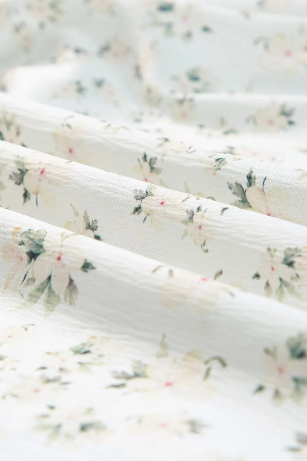 Floral Smocked Short Puff Sleeve Maxi Dress  Shop One Place