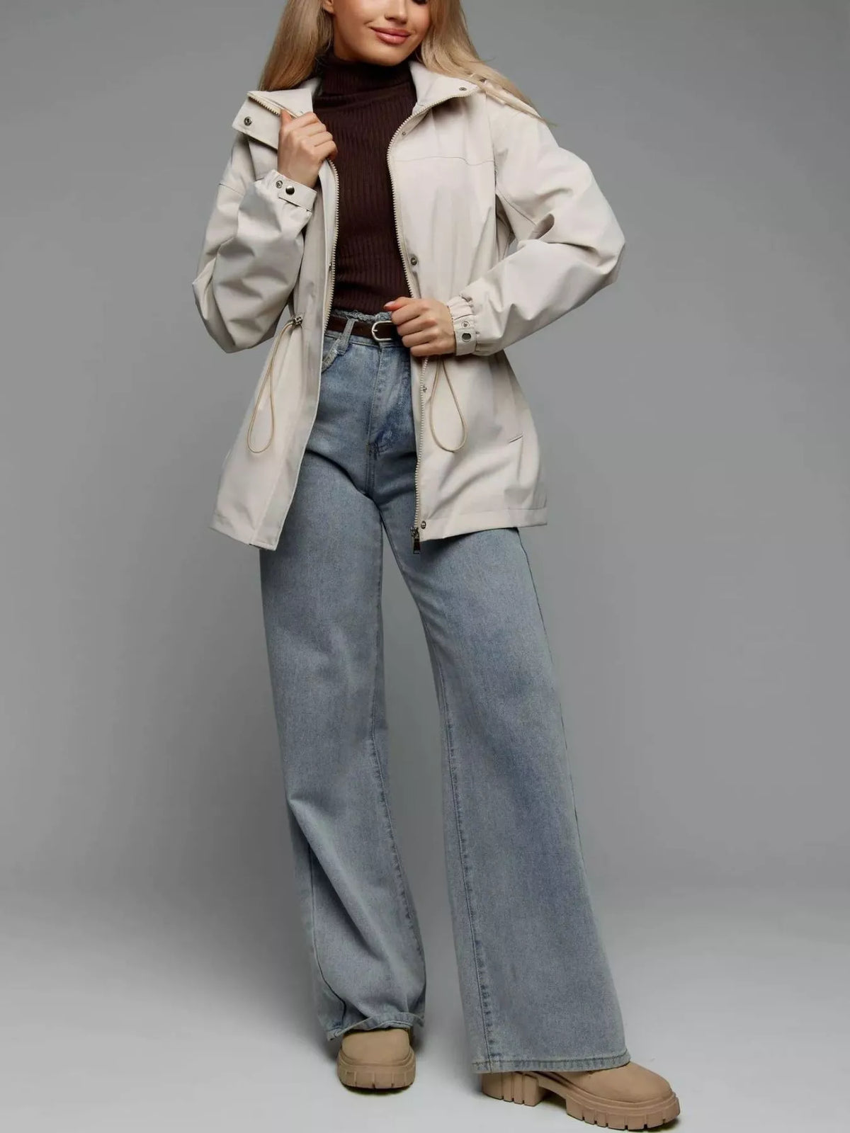 Women's Hooded Windbreaker Jacket – view 2