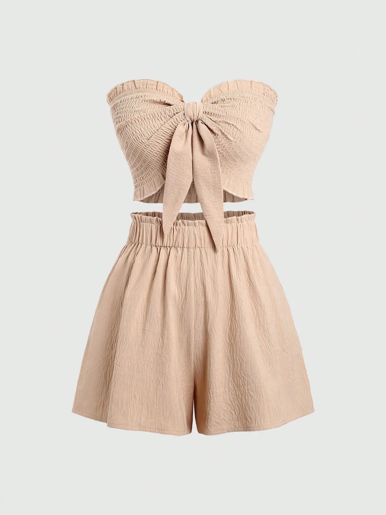 Smocked Top and Shorts Set  Shop One Place