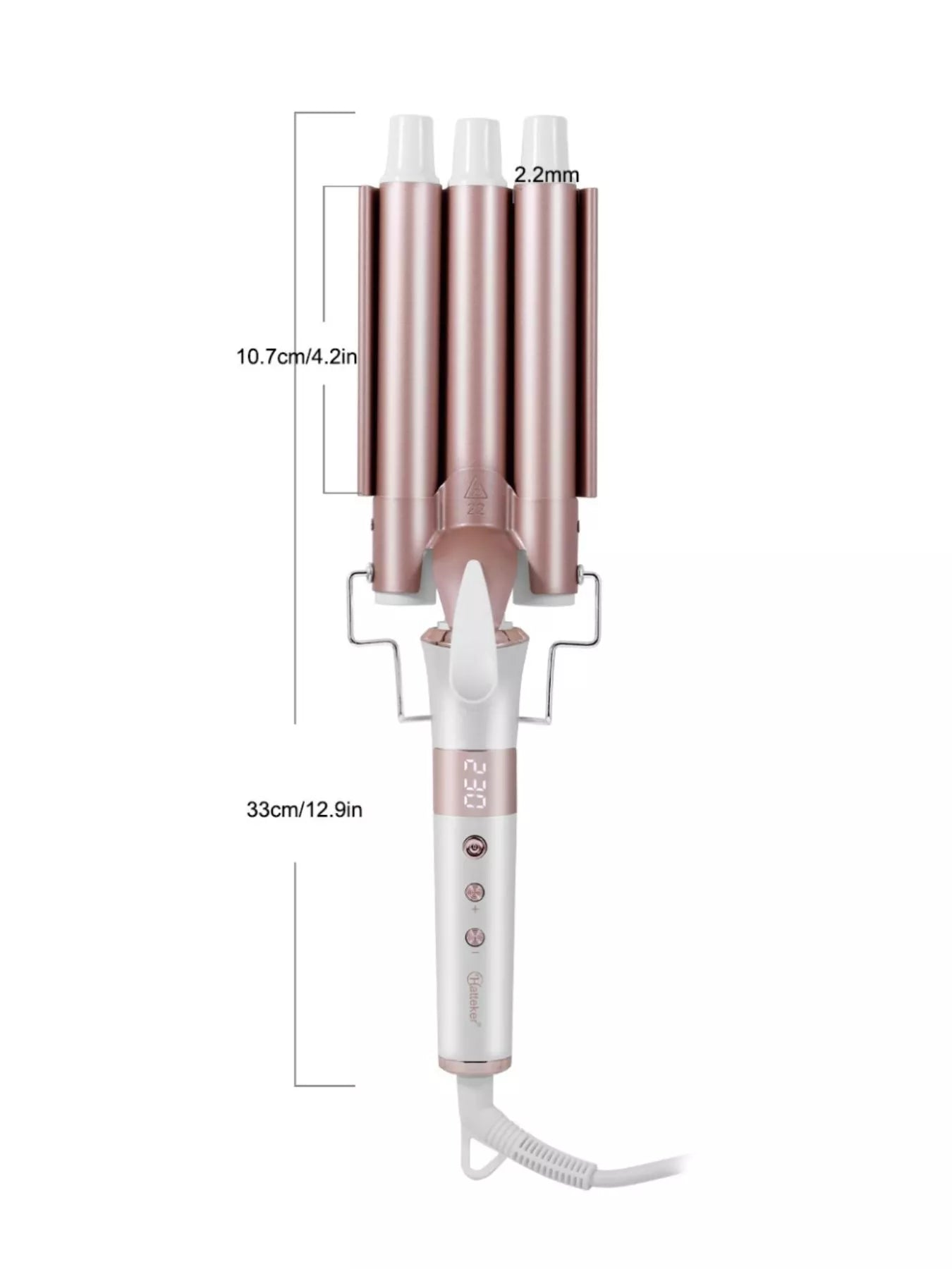 3-Barrel Hair Curling Iron  Shop One Place