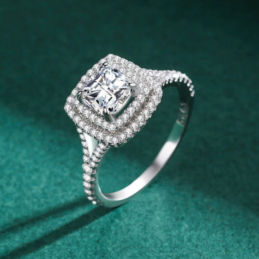 5 Carat Moissanite 925 Sterling Silver Ring  Shop One Place