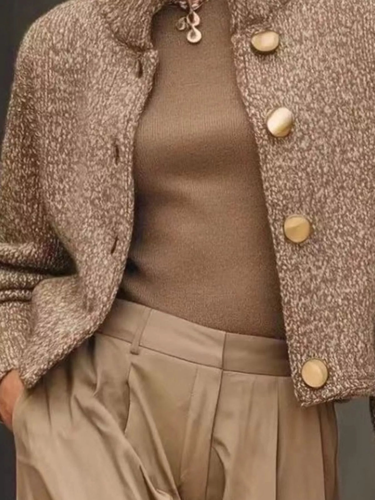 Women's Button-Down Knit Cardigan – view 3