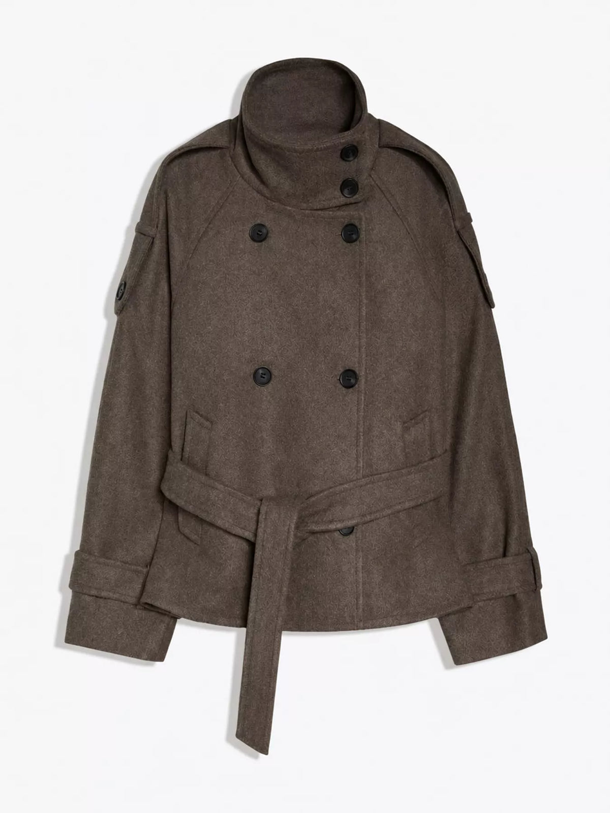 Women's Double-Breasted Belted Coat – view 8