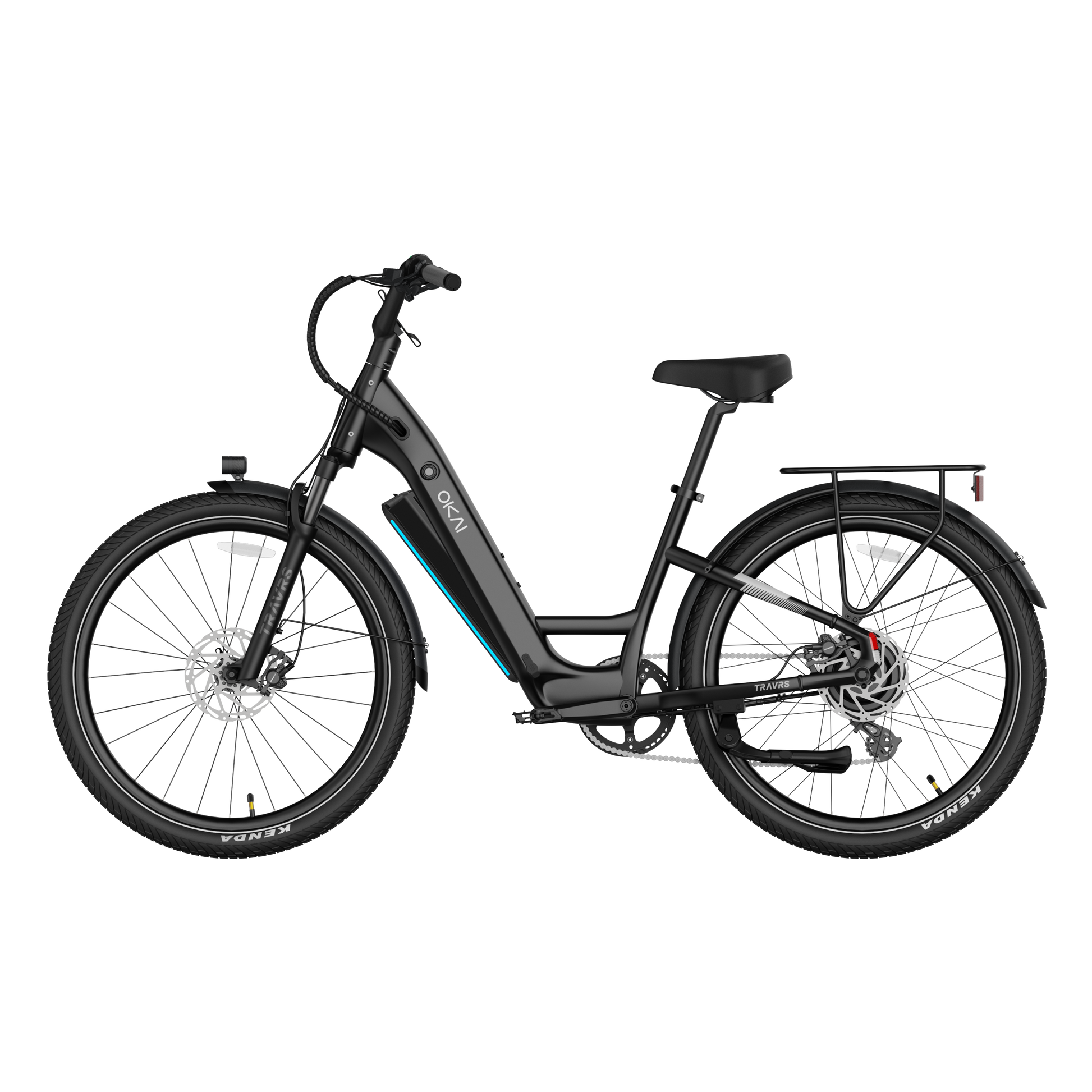 EB80 Smart Trekking E-Bike - 55 Mile Range  Shop One Place