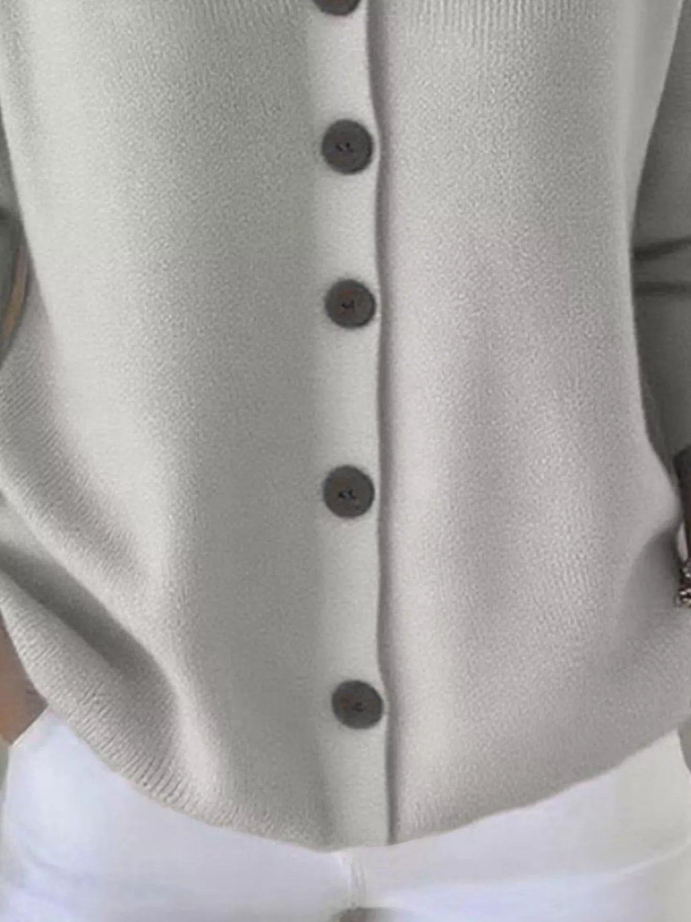 Full Size Hooded Button-Front Soft Knit Cardigan Plus Size  Shop One Place