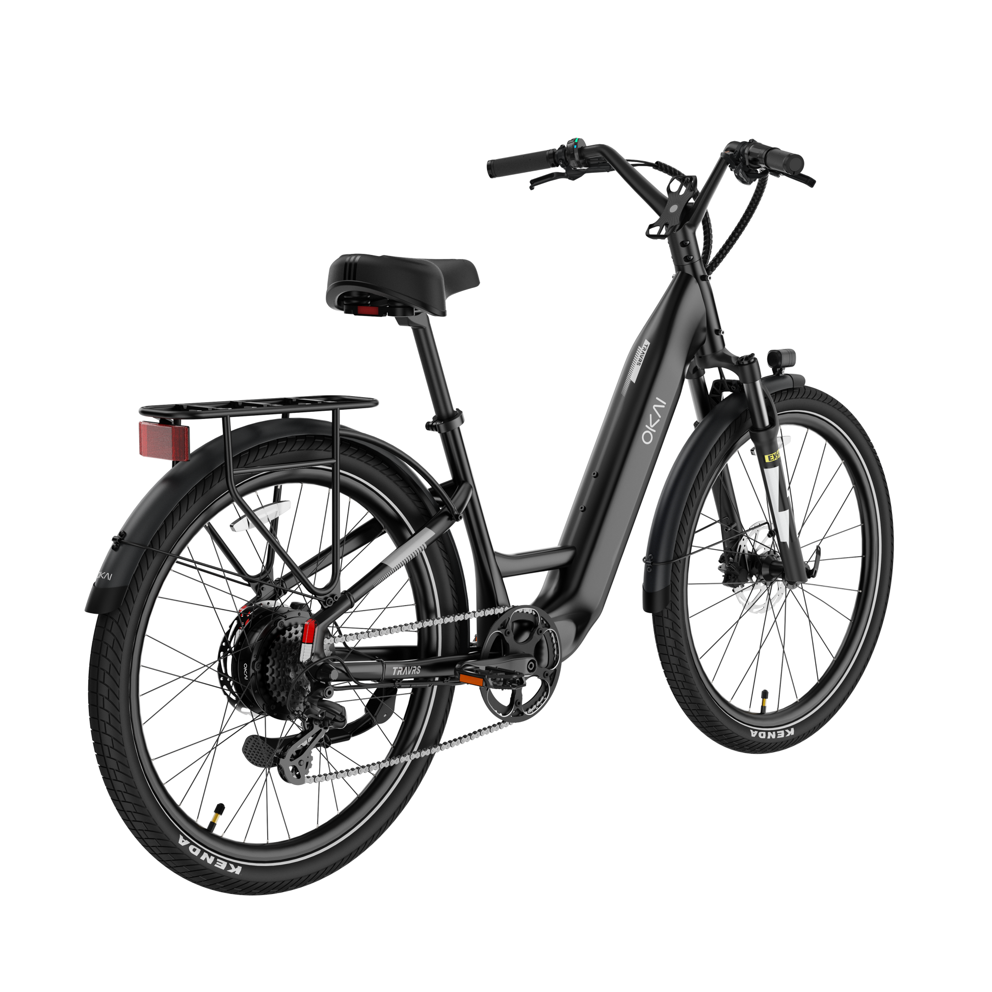 EB80 Smart Trekking E-Bike - 55 Mile Range  Shop One Place