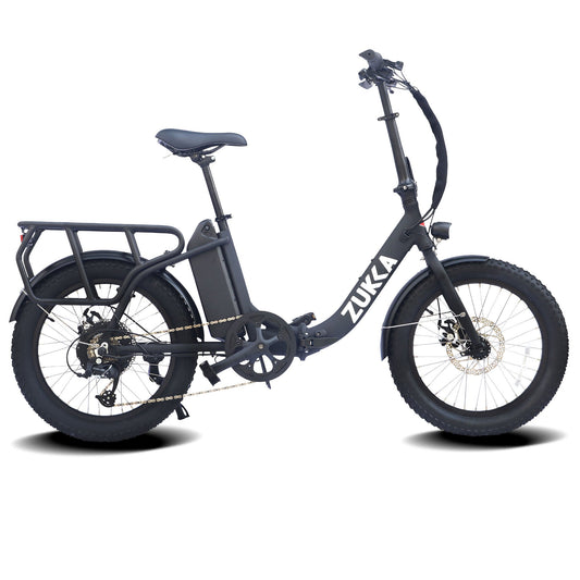 500W Foldable Electric Bike for Adults – 25MPH, 48V Battery, 20” Fat Tires, 7-Speed E-Bike  Shop One Place