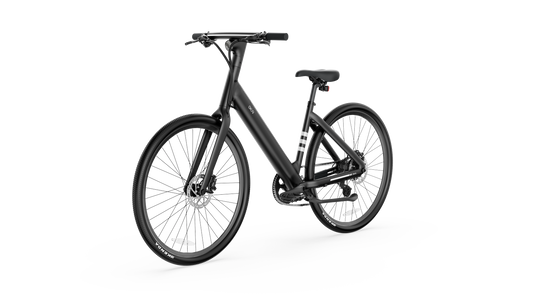Matte Black Minimalist Step-Through E-Bike – 62-Mile Range, 20 MPH Top Speed  Shop One Place