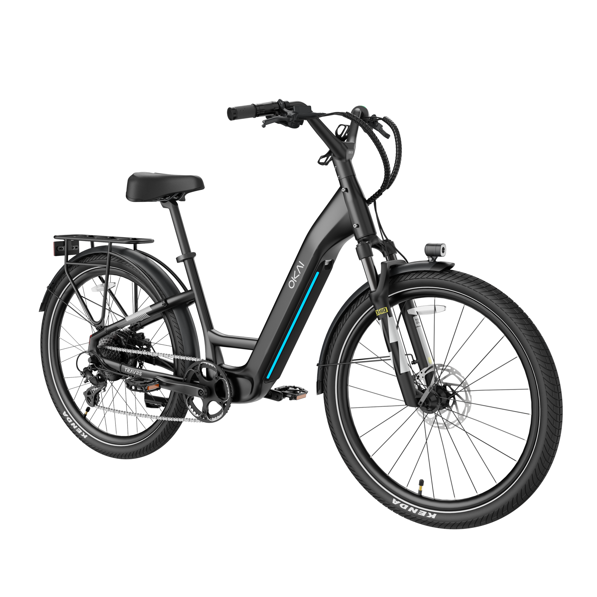 EB80 Smart Trekking E-Bike - 55 Mile Range  Shop One Place