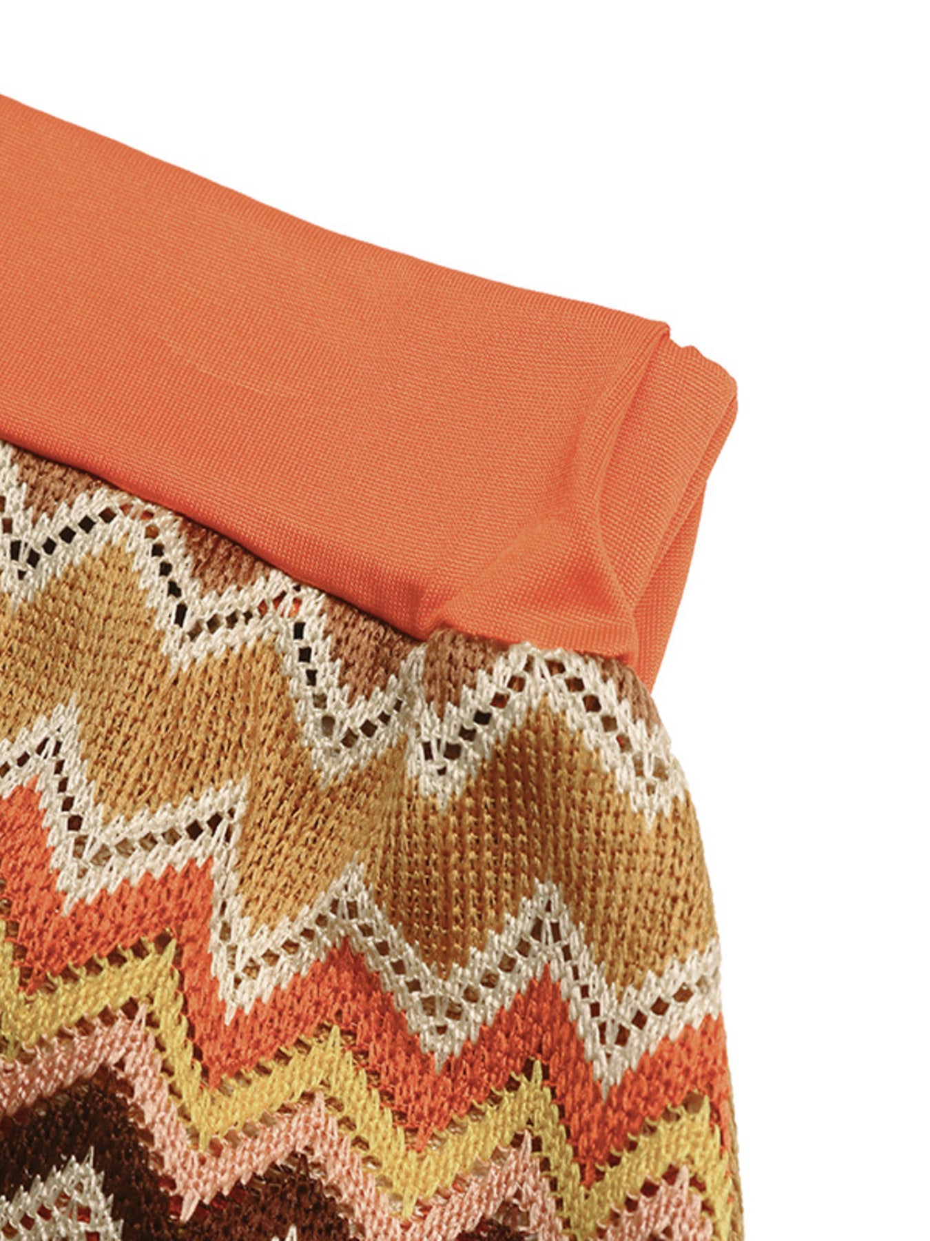 Zigzag Knit Tank Top and Shorts Set  Shop One Place