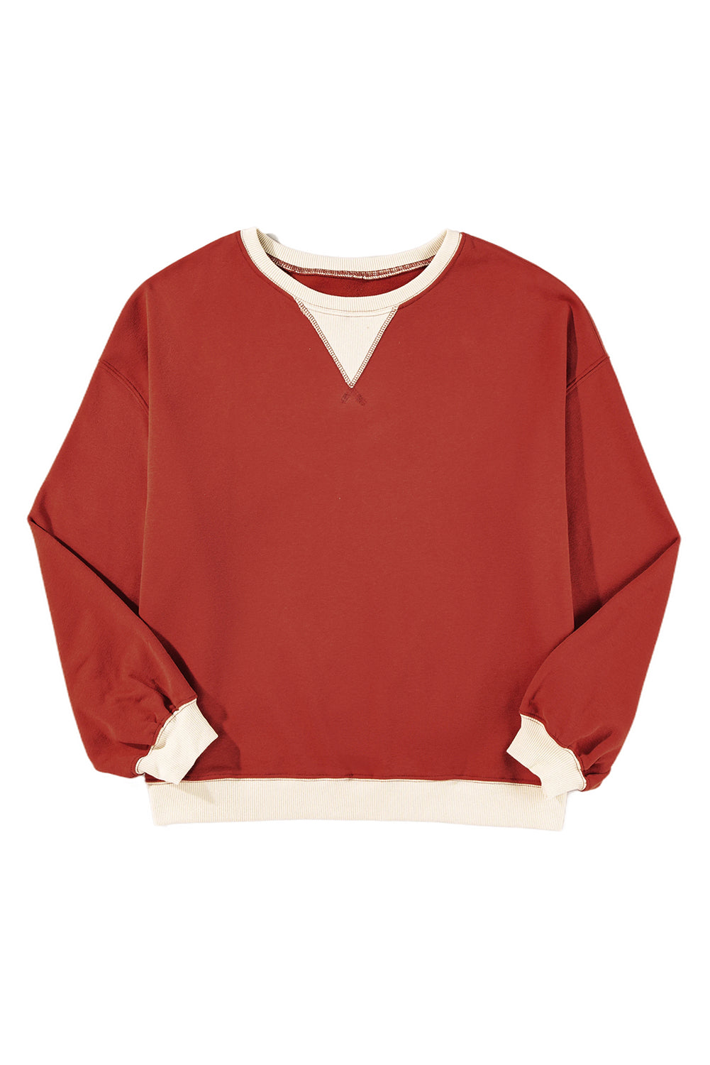 Drop Shoulder Crewneck Oversized Sweatshirt