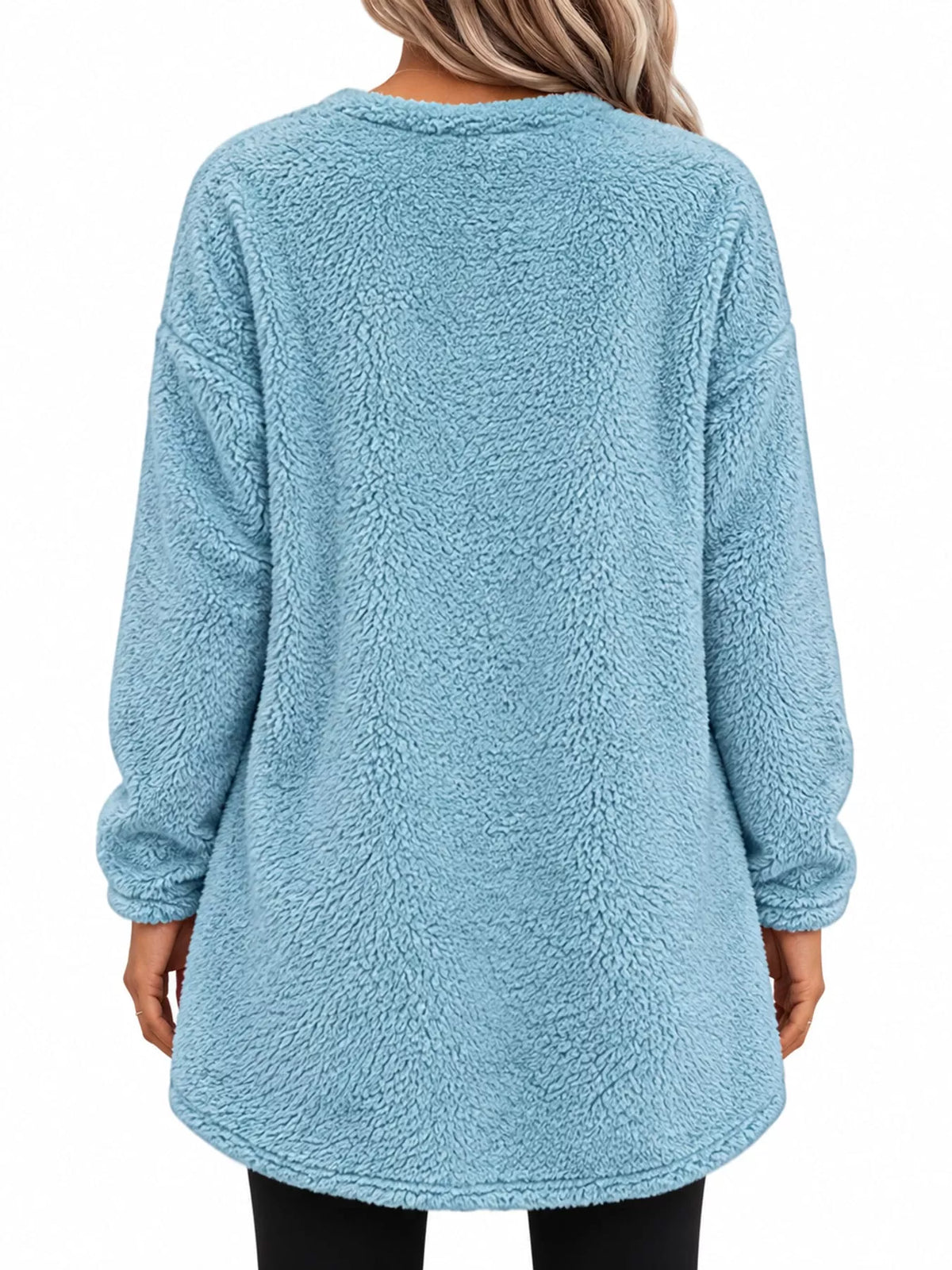 Women's Fleece Drop Shoulder Sweatshirt – view 13