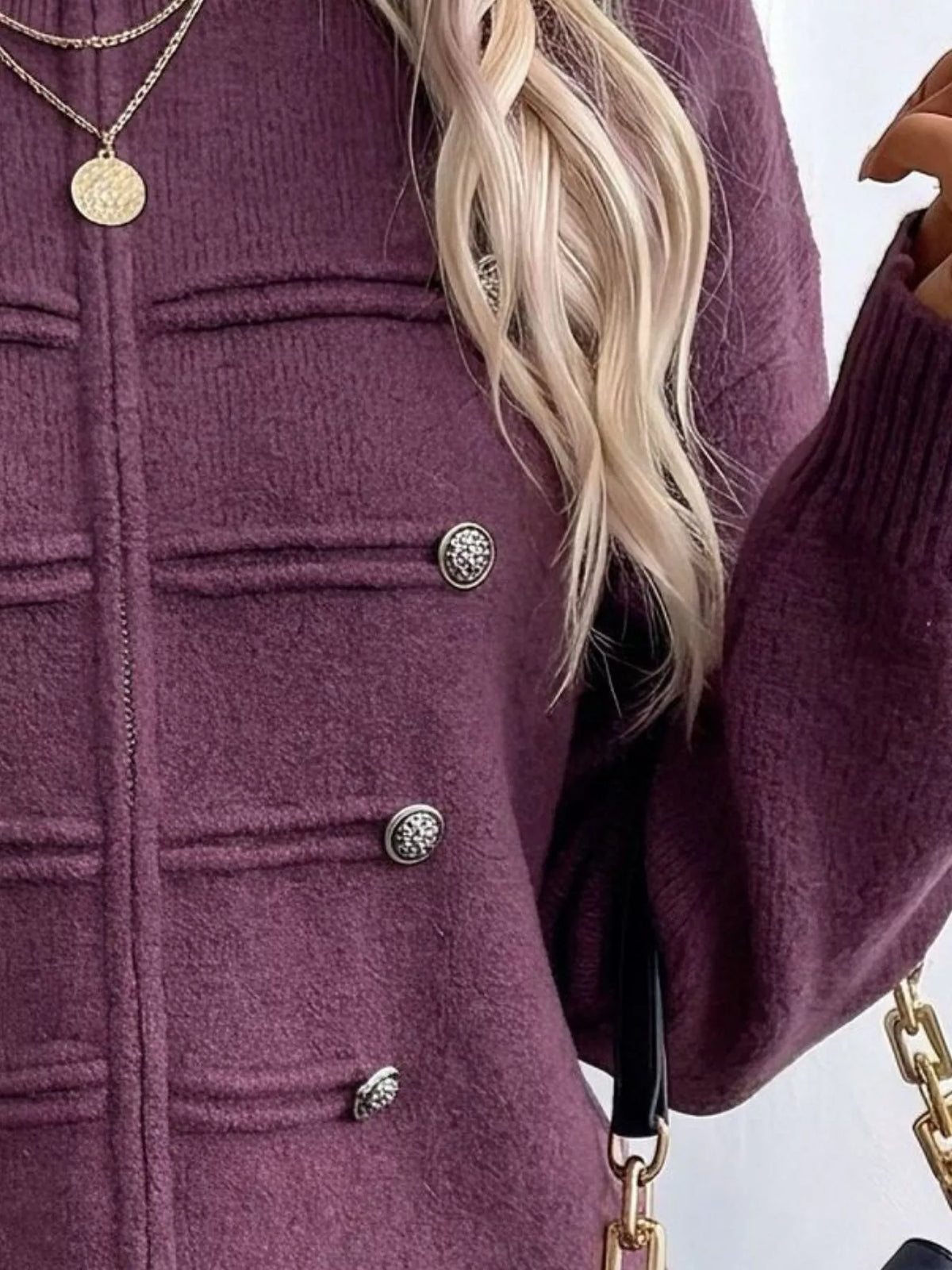 Women's Zip-Up Knit Cardigan – view 12